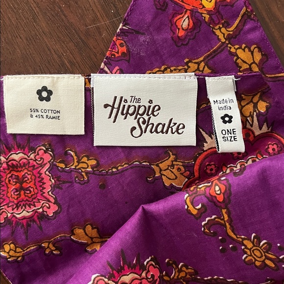 The Hippie Shake purple mandala scarf - Picture 2 of 2